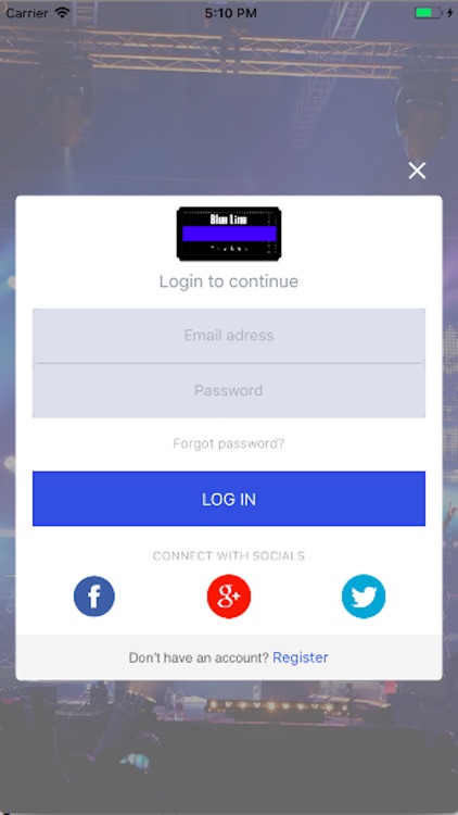 BlueLineTicket screenshot-3