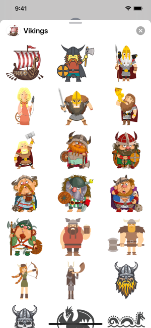 Viking Stickers