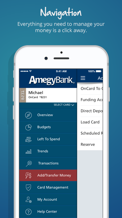 Amegy OnCard screenshot 3