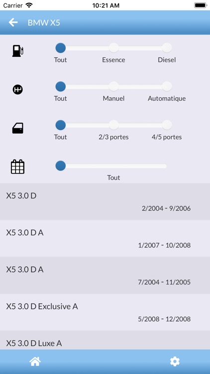 Prix des voitures