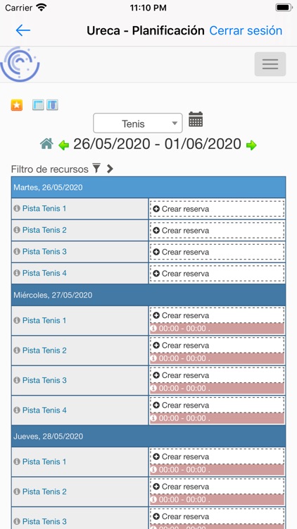 Reservas Ureca screenshot-5