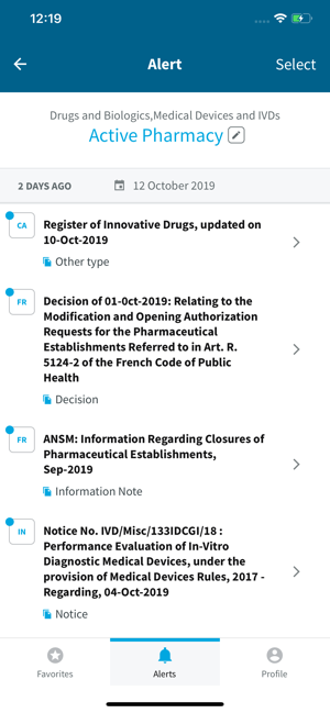 Cortellis Regulatory Alerts(圖4)-速報App