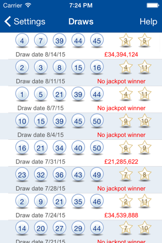 Gagner à Euro Millions screenshot 3