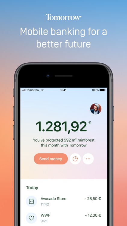 Tomorrow – Mobile Banking screenshot-0
