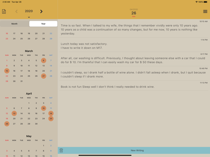 About My Time - Cloud Diary