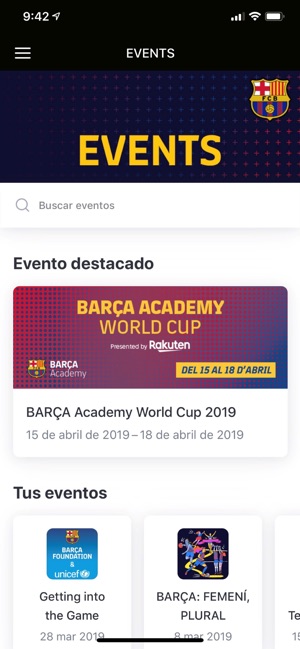 FC Barcelona EVENTS