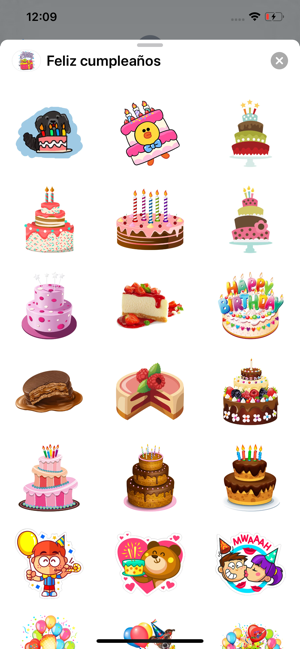 Feliz cumpleaños Stickers(圖3)-速報App