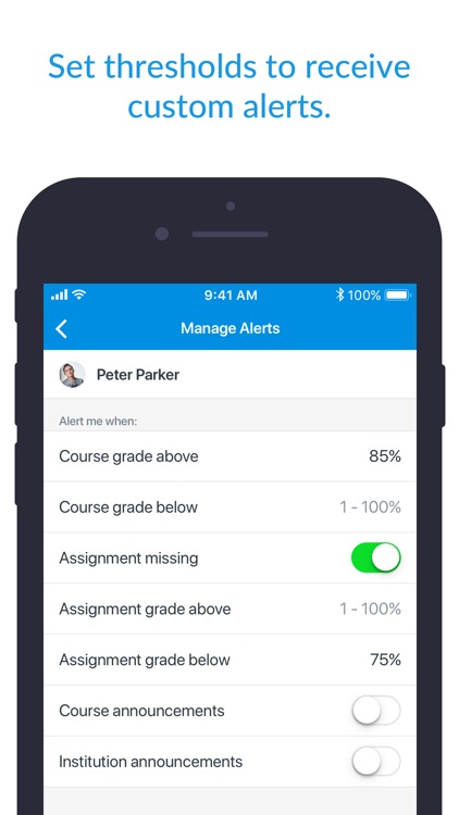 Canvas Parent