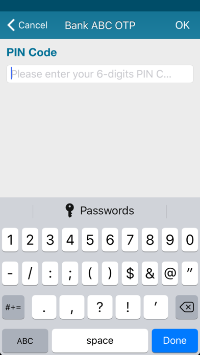 How to cancel & delete Bank ABC OTP from iphone & ipad 3