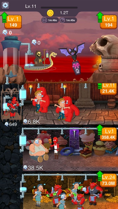 Idle Hell Party screenshot 2