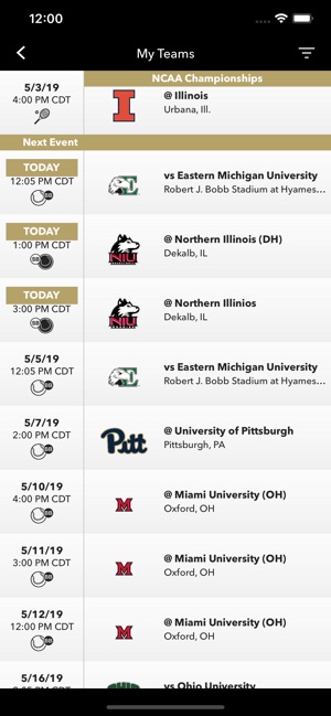 WMU Gameday(圖2)-速報App