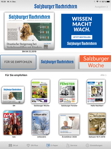 Salzburger Nachrichten screenshot 3