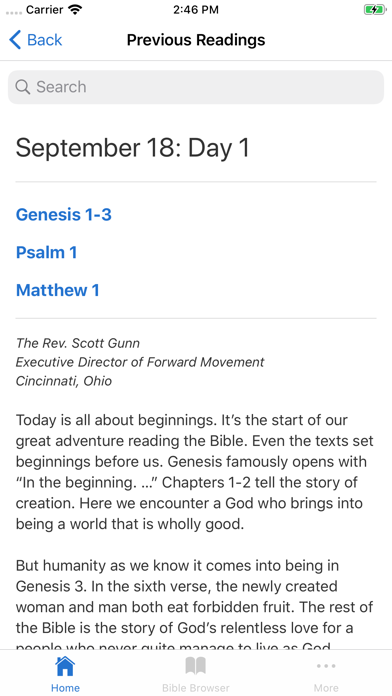 Bible Challenge - Reading Plan screenshot 3