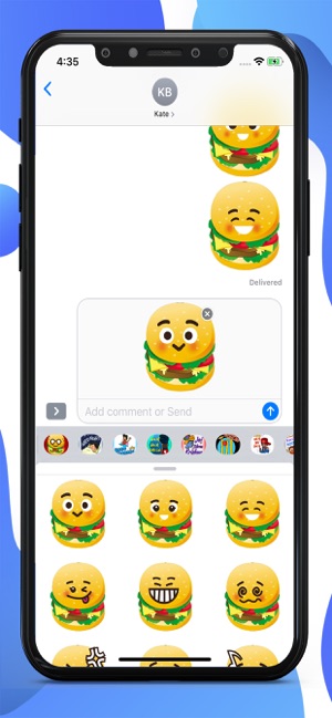 Burger Emoji Sticker(圖3)-速報App