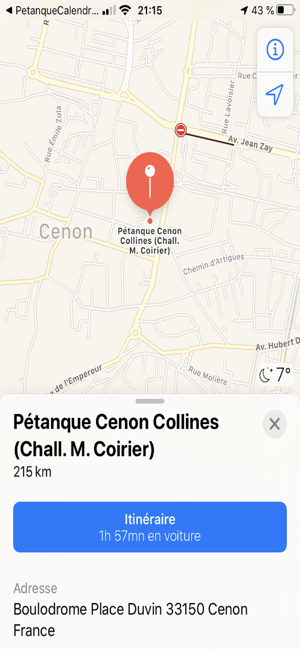 Pétanque Calendriers Concours(圖3)-速報App