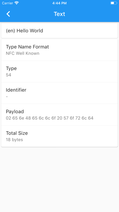 NFC-Manager screenshot 3