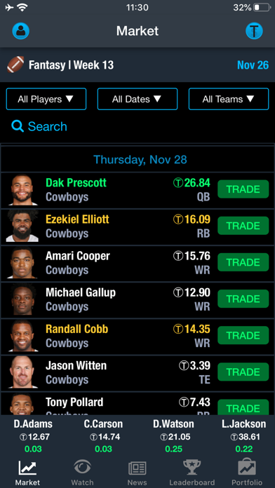 ScoreTrader screenshot 2