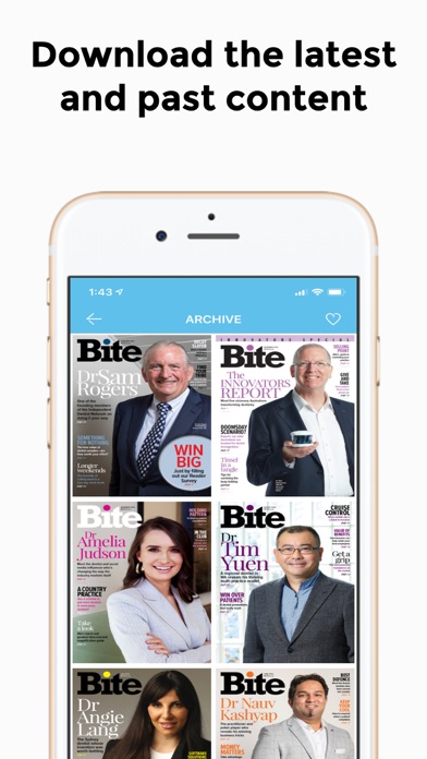 How to cancel & delete Bite Magazine for Dentists from iphone & ipad 4