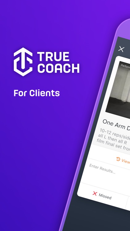 TrueCoach For Clients