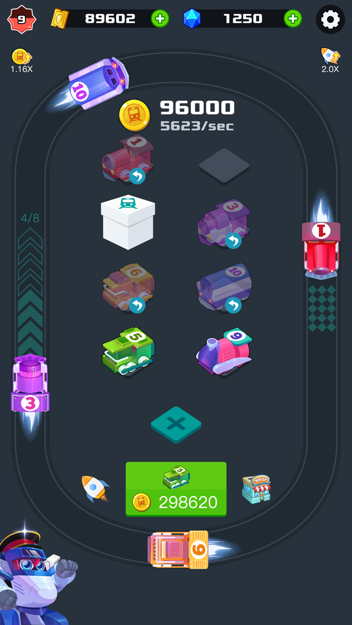 Train Tycoon 养成类游戏