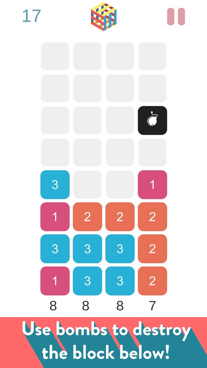 Drop Blocks Number Puzzle