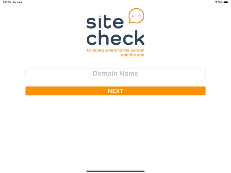 SiteCheck Kiosk
