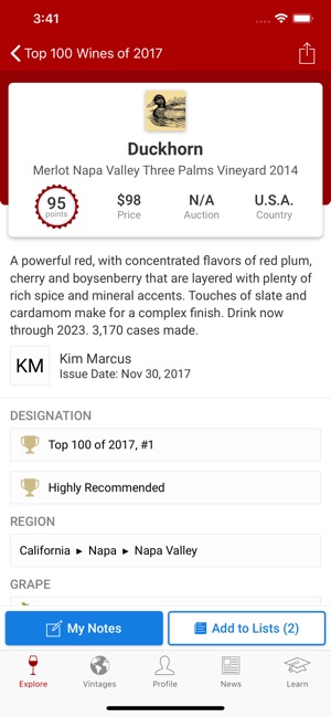 WineRatings+ by Wine Spectator(圖2)-速報App