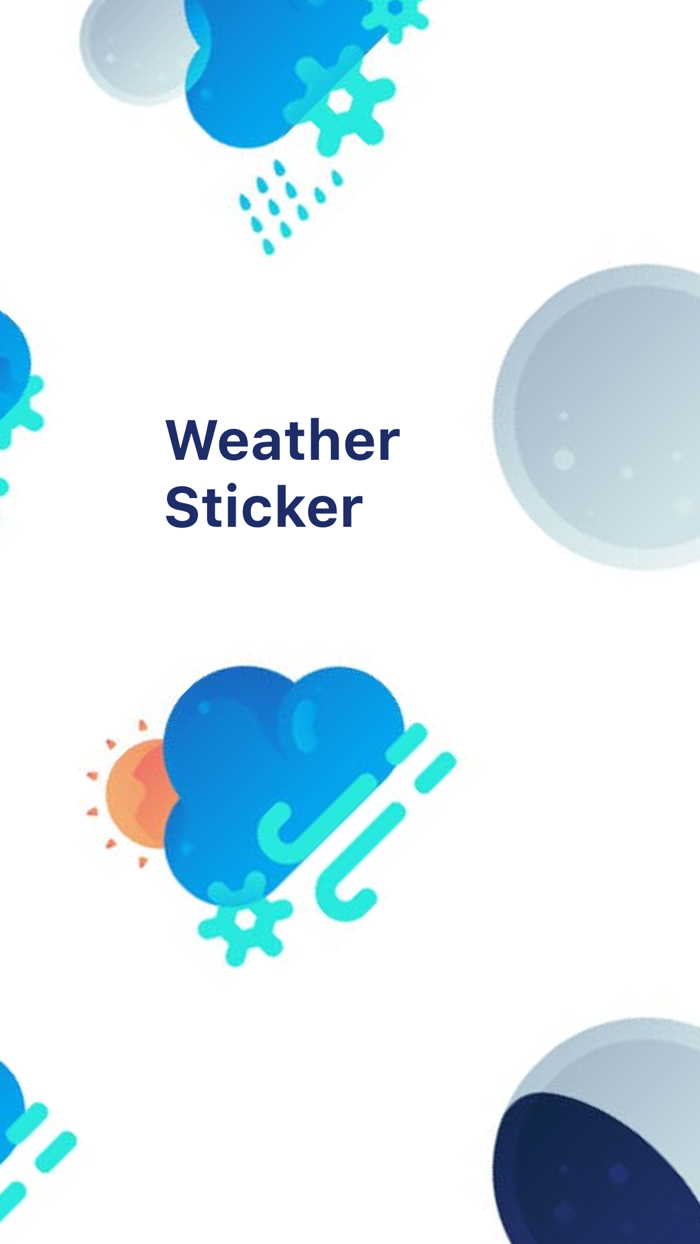 Colorful Weather Sticker