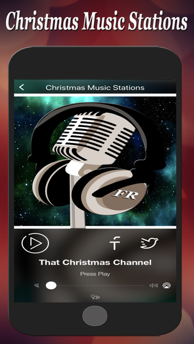 Christmas Music Stations screenshot 2