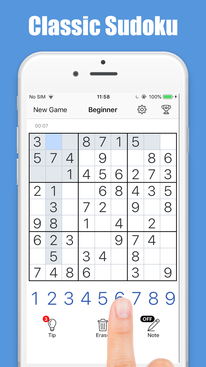 - Sudoku - Classic Soduku