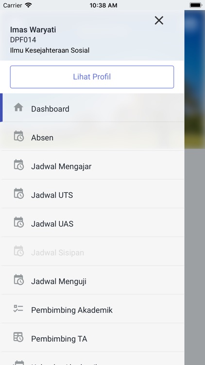 MyFisipUnpas Lecturer