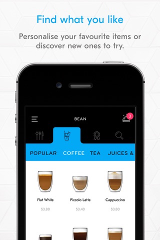 BEAN Cafe: Order & Pay screenshot 2