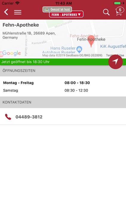 Fehn Apotheke Augustfehn screenshot-5