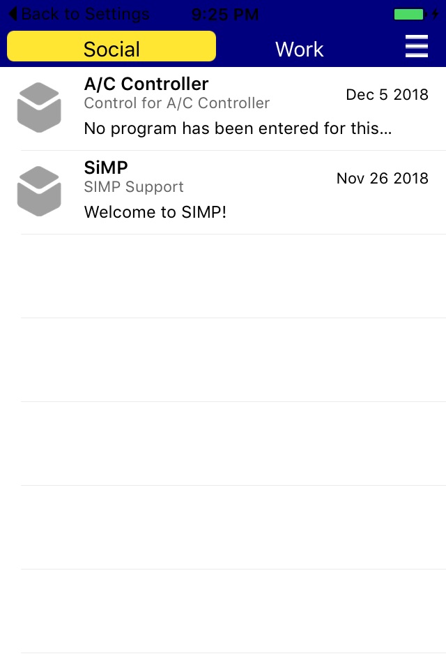 SiMP - Instant Messaging screenshot 2