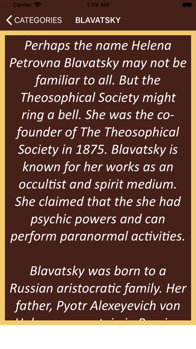 H P Blavatsky Wisdom screenshot 4