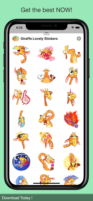 Giraffe Funny Stickers(圖5)-速報App