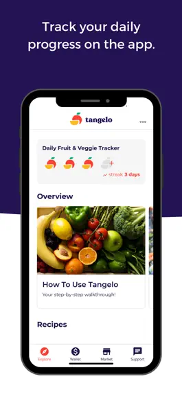 Game screenshot Tangelo - Healthy food for all apk