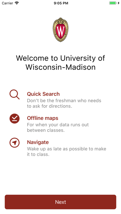 UW Madison Campus Maps screenshot 4