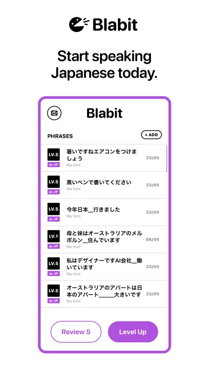 Blabit - Japanese