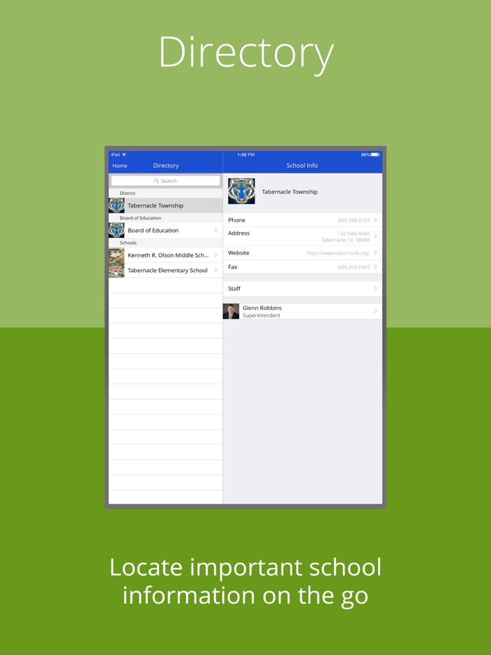 Tabernacle TWP School District