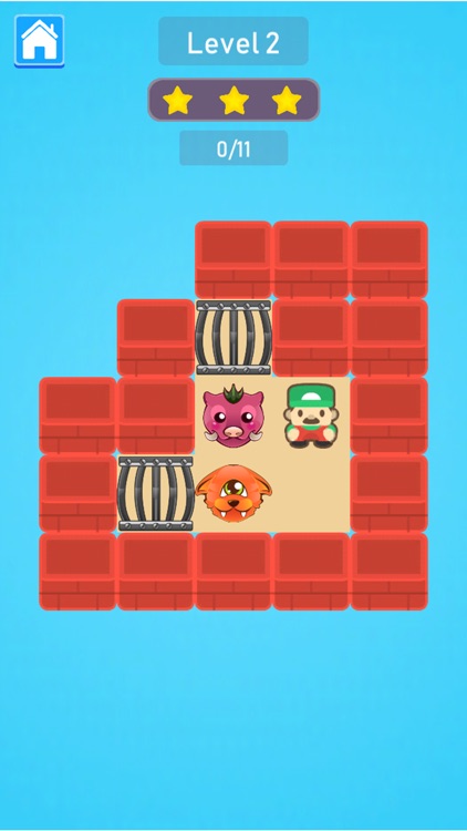 Cage Monsters Push Puzzle screenshot-6