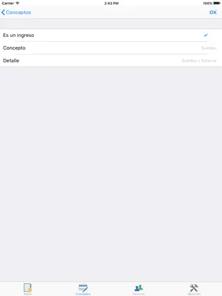 Screenshot 4 Mis Cuentas Claras iphone