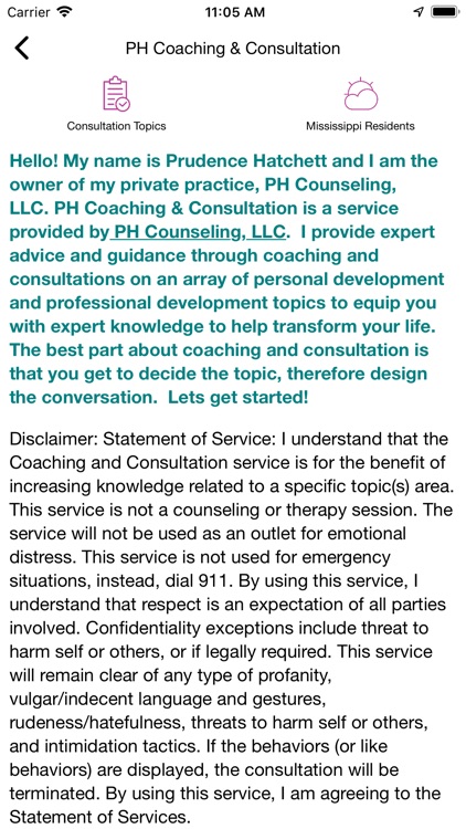 PH Coaching & Consultation
