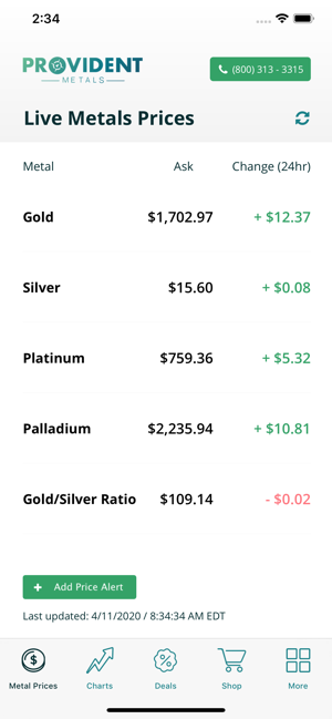 Gold & Silver Provident Metals