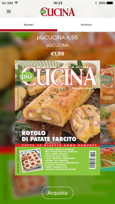 How to cancel & delete piùCUCINA Rivista from iphone & ipad 1