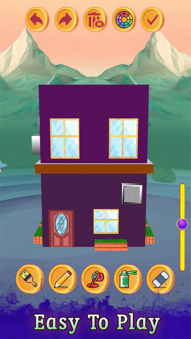 House Paint 3D - Home Coloring screenshot 2