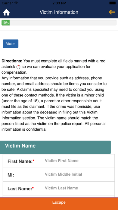 How to cancel & delete PA Crime Victims from iphone & ipad 4