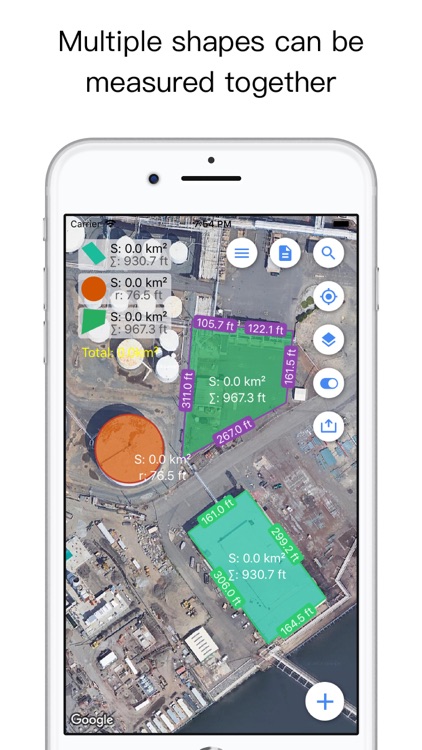 Planimeter Pro for map measure