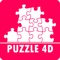 Puzzle 4D uygulaması ile tamamladığınız yapbozların üzerindeki görselleri 3 boyutlu modellerini inceleyebilir, sesli anlatımlarla bilgi alabilir ve onları hareket ettirebilirsiniz