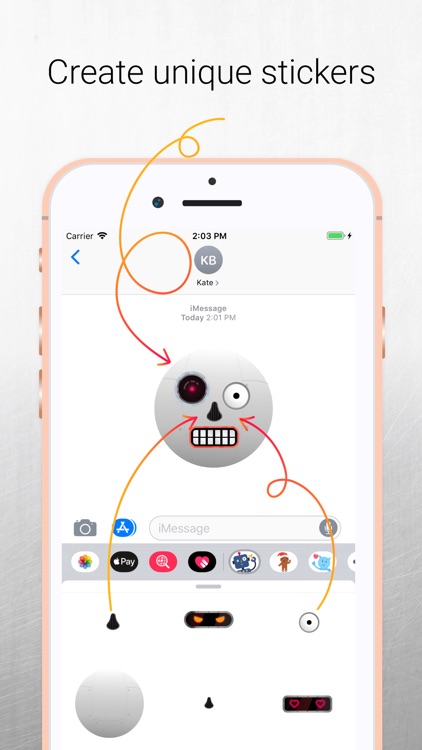 Robot Stickers Maker